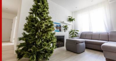Об опасности хранения елки в квартире до весны предупредили в МЧС