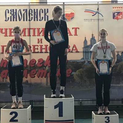 Липецкие легкоатлеты гребут медали в Смоленске