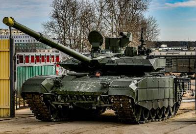 В России проверили способность танков Т-90М действовать в едином информационном пространстве