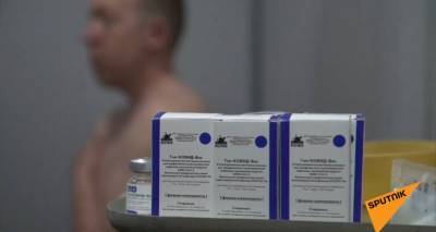 Около 100 российских миротворцев в Карабахе вакцинированы от COVID-19. Видео