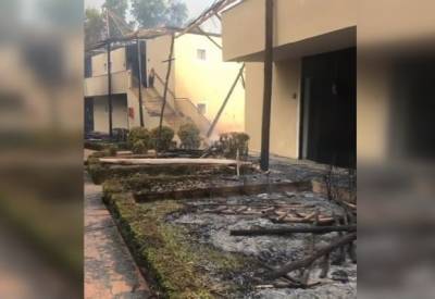 Местный житель рассказал подробности пожара в отеле на Занзибаре