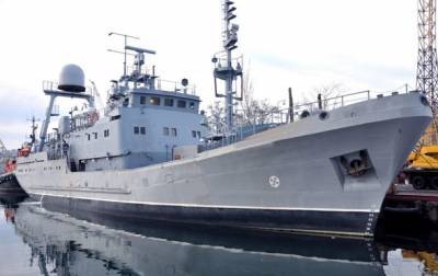 Новый корабль-разведчик ВМСУ вышел в море