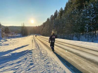 На Урале из-за неубранного снега закрыли дорогу до Башкирии