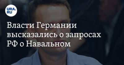 Власти Германии высказались о запросах РФ о Навальном