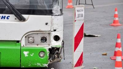 Серьезное ДТП с участием автобуса произошло в центре Владимира