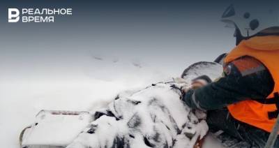 На льду Камы в Татарстане насмерть замерз рыбак