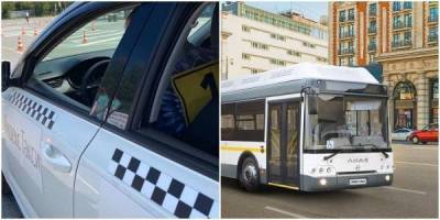 В Сочи женщина-таксист "напала" на автобус, не поделив с ним дорогу