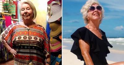 Преображение 73-летней леди, после которого ее принимают за мать своих внуков