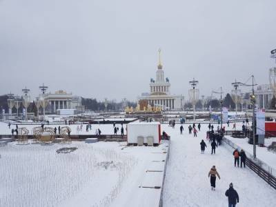 Высота снежного покрова в Москве приближается к месячной норме