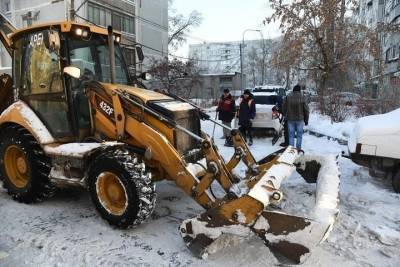 Более 1200 кубометров снега вывезли с волгоградских дорог за день