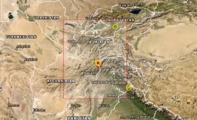 Землетрясение магнитудой 6,0 зафиксировали в Афганистане