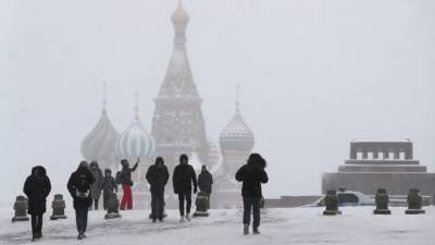 В Москве температура воздуха впервые за зиму опустилась ниже -20°С
