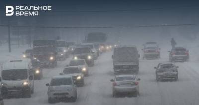 На трассах в Татарстане сняты ограничения из-за бурана
