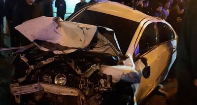 ДТП в Ереване: за рулем Infinity находился 15-летний юноша