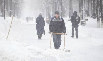 Аномально морозная погода установилась на большей части России