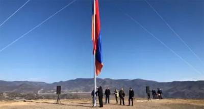 Установка флага Армении под звуки гимна: в Сюнике прошла торжественная церемония - видео