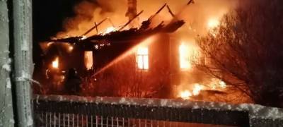 Один человек погиб на пожаре в райцентре Карелии