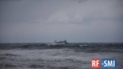 У берегов Турции в Черном море затонул российский сухогруз