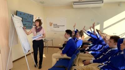 Все по-взрослому: тульские школьники во время учебы осваивают профессию тележурналиста