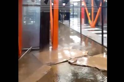 В аэропорту Шереметьево снова произошел потоп