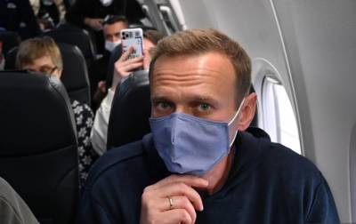 Алексей Навальный прилетел в Москву