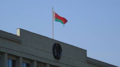 Более 10 человек в мороз вышли на акцию у посольства Белоруссии