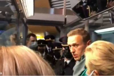 Прилетевшего в Россию Навального задержали