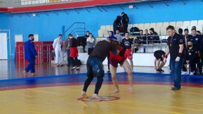 Во дворце спорта «Воейков» свои умения показали борцы грэпплинга