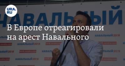 В Европе отреагировали на арест Навального