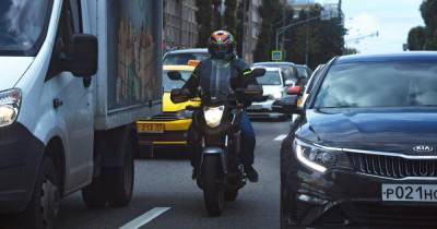 В ГИБДД поддержали идею обезопасить мотоциклистов на дорогах России