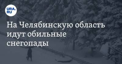На Челябинскую область идут обильные снегопады
