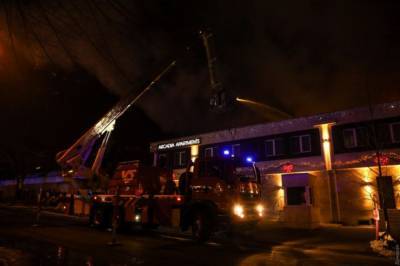 В Одессе горел отель: Есть погибшие