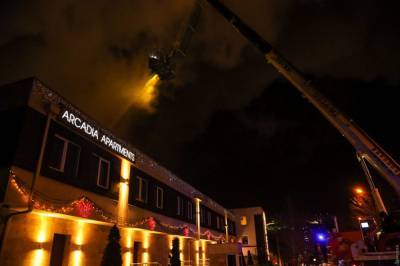 В Одессе горела гостиница: есть погибшие