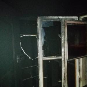 На Кичкасе в Запорожье на пожаре погиб мужчина. Фото