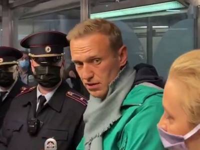 Стало известно, где находится задержанный в «Шереметьево» Навальный