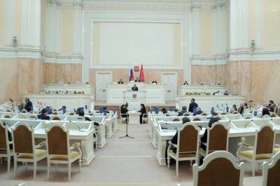 Депутаты ЗакСа обсудят кандидатуры на пост вице-губернаторов Петербурга 20 января