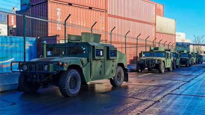 CША передали Украине более 100 единиц военной техники