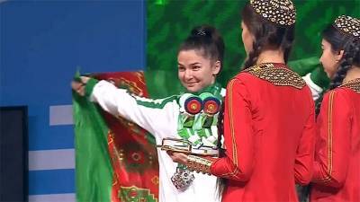 Туркменская спортсменка получила золотую медаль после повторного распределения медалей