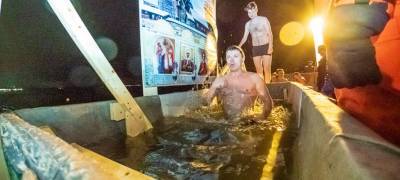 Массовых крещенских купаний в Петрозаводске не будет