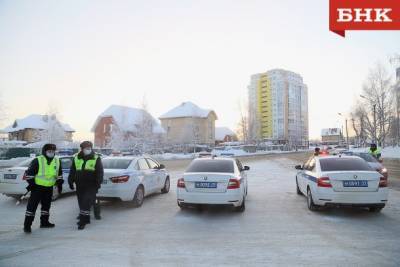 В Сыктывкаре автомобилисты встретили утро с инспекторами ГИБДД