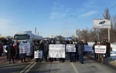 В Полтаве перекрыли трассу Киев-Харьков