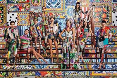Лоскутное одеяло: рекламная кампания Dolce & Gabbana весна-лето 2021