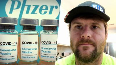 «Много негативных комментариев»: американец о критике видео с побочными эффектами вакцины Pfizer