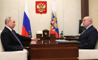 Путин встретился с экс-главой российского правительства Михаилом Фрадковым