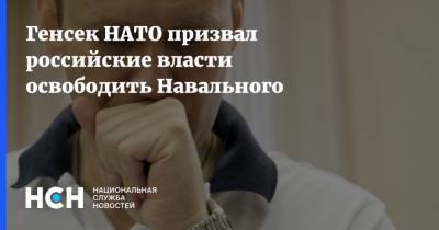 Генсек НАТО призвал российские власти освободить Навального