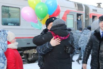 Сводный отряд МВД по Коми вернулся из полугодовой командировки в Чеченю