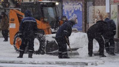 В Москве убрали с улиц свыше одного млн кубометров снега