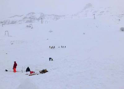 12 людей удалось спасти из-под снега после схода лавины на Домбае – очевидец
