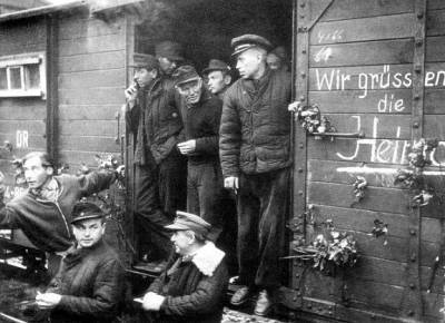 Как пленные немцы возвращались в Германию из СССР
