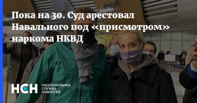 Пока на 30. Суд арестовал Навального под «присмотром» наркома НКВД